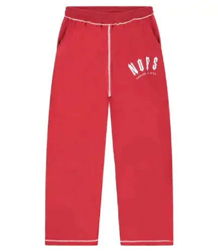 Exclusive Red Noneofus X Trapstar Sweatpants