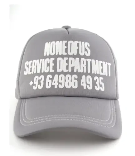 Grey Nofs Trucker Hat