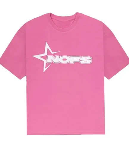 Pink Noneofus T-shirt