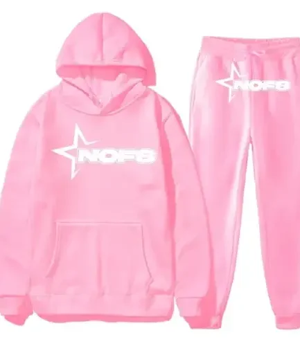 Pink Nofs Tracksuit