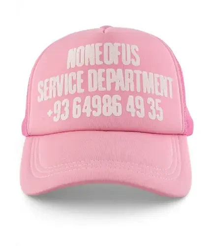 Pink Noneofus Trucker Hat