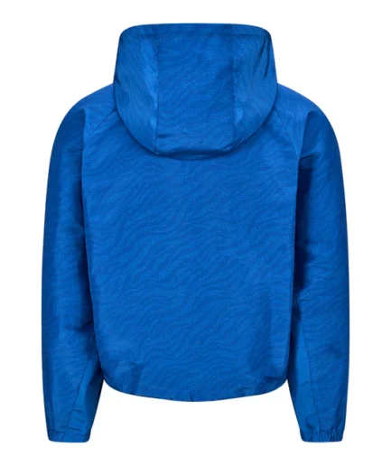 BLUE NOFS WINDBREAKER