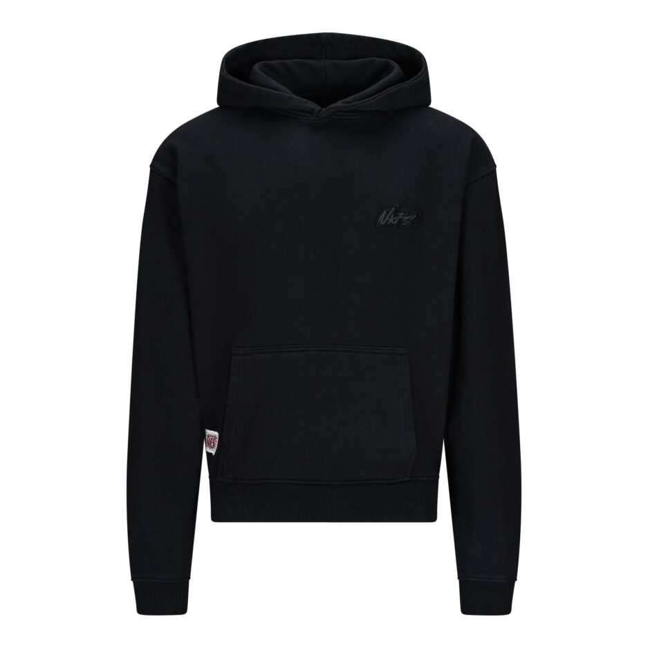 Black Basic Nofs Hoodie