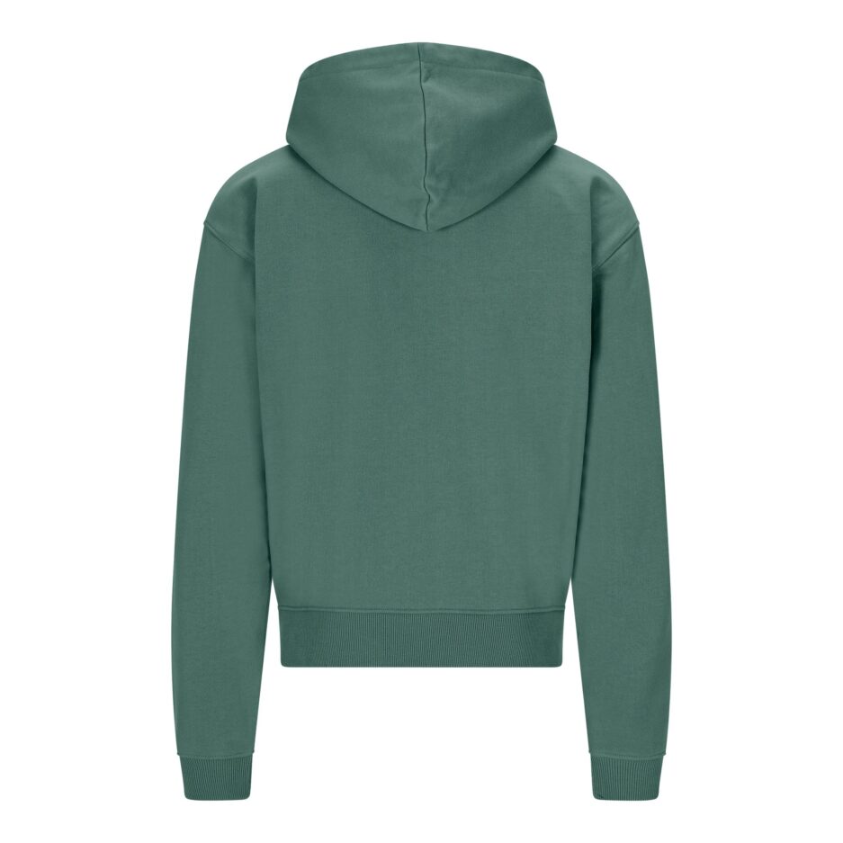 Dark Green Basic Nofs Hoodie