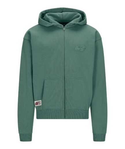 Dark Green Basic Nofs Zipper