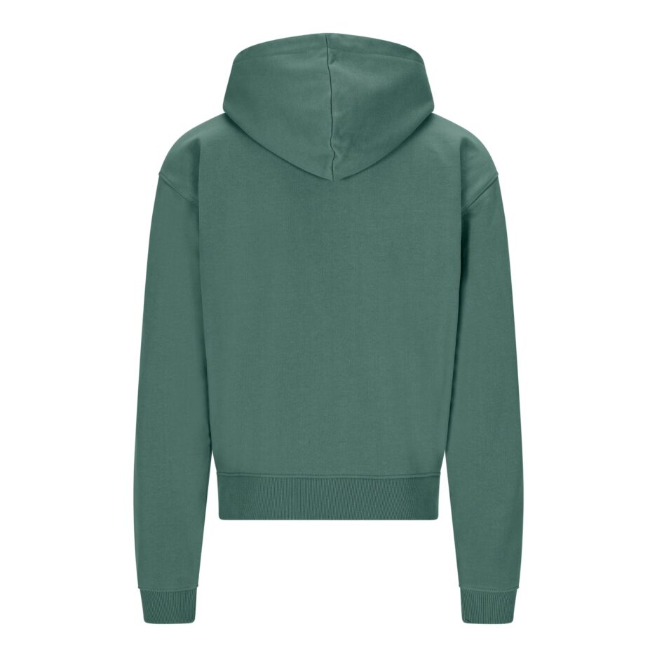 Dark Green Basic Nofs Zipper